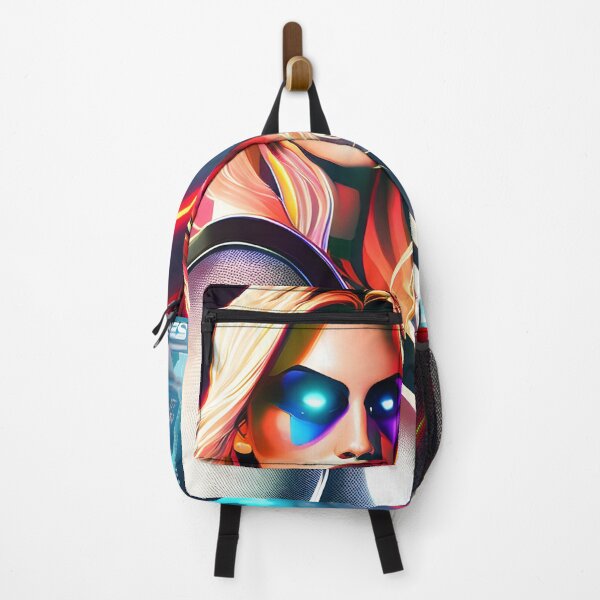 Item preview, Cyberpunk Gamer Girl designed and sold by ElLocoMus.