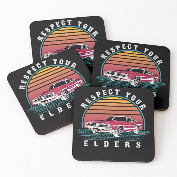 Item preview, Respect Your Elders Classic Muscle Car designed and sold by NabShirts ⭐⭐⭐⭐⭐.