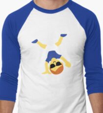 Gymnast Boy Emoji Men's Baseball ¾ T-Shirt