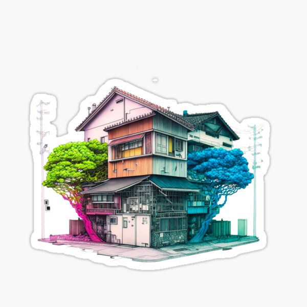 Item preview, The houses of Ōsaka designed and sold by Kadhaf.