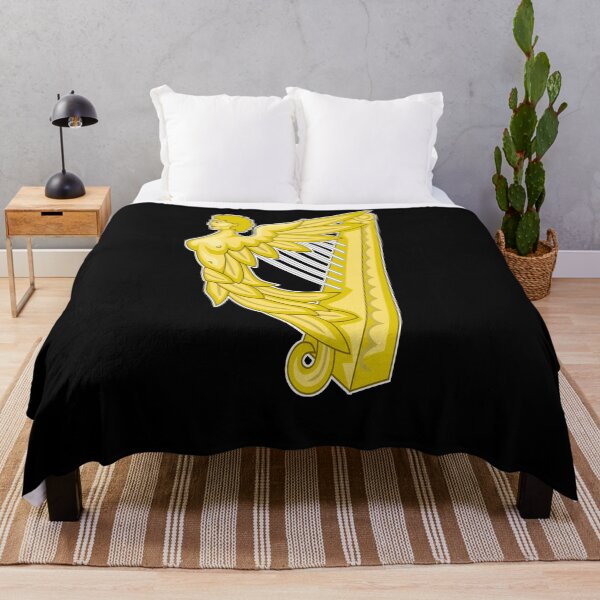 Item preview, Angel with harp - Golden  designed and sold by abudesigner.