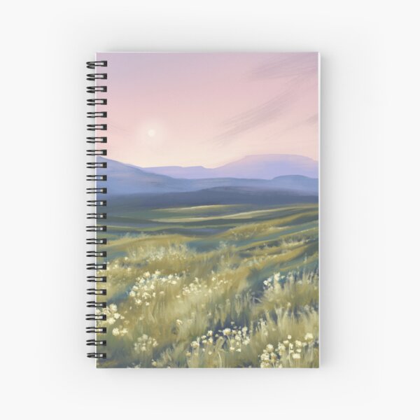 Steppes Cahier à spirale