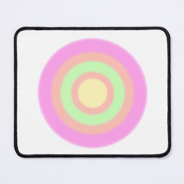 Item preview, Airbrush Rainbow Circle Board Design in Rainbow, Sunset Blended Ombre Colours designed and sold by CutieCrafts.