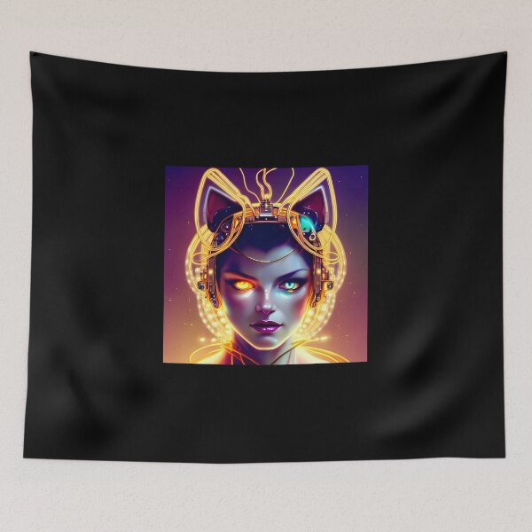 Item preview, Gatito gato raver chica designed and sold by Holohydra.