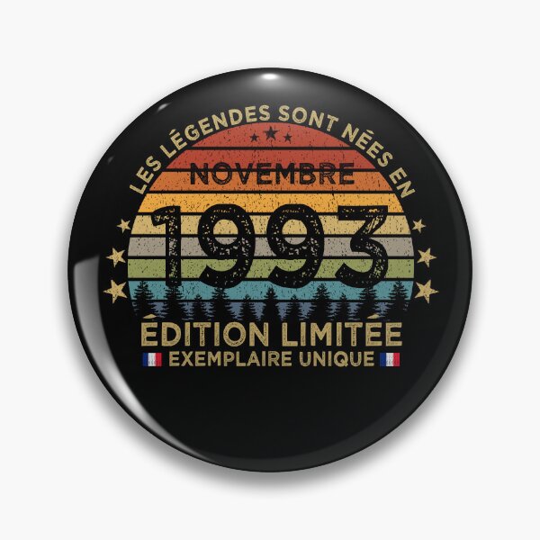 Item preview, Anniversaire 30 Ans Les Legendes Sont Nees en Novembre 1993 designed and sold by cssdru.