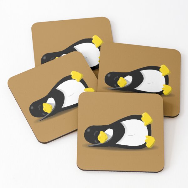 Item preview, Penguin linux sleeping. designed and sold by balajj.