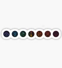 Coldplay albums Sticker