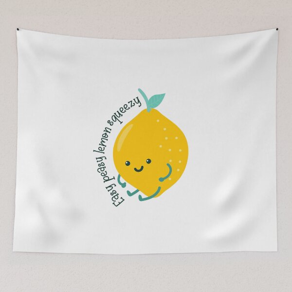 Item preview, easy peasy lemon squeezy designed and sold by art-and-sticker.