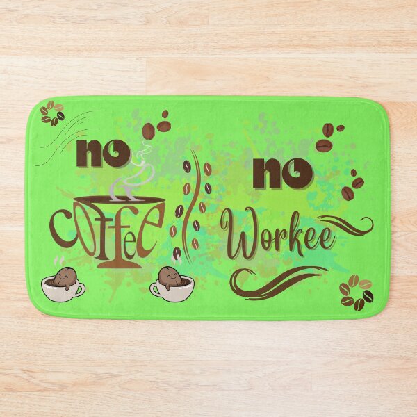 Item preview, No coffee no workee | coffee design | for coffee lovers |  designed and sold by Arteartz.