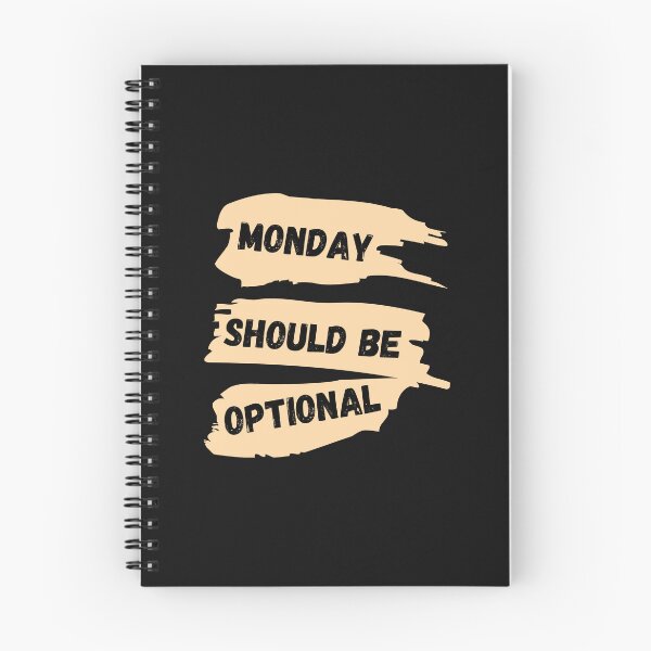 Item preview, Monday Should Be Optional designed and sold by Universal-7.