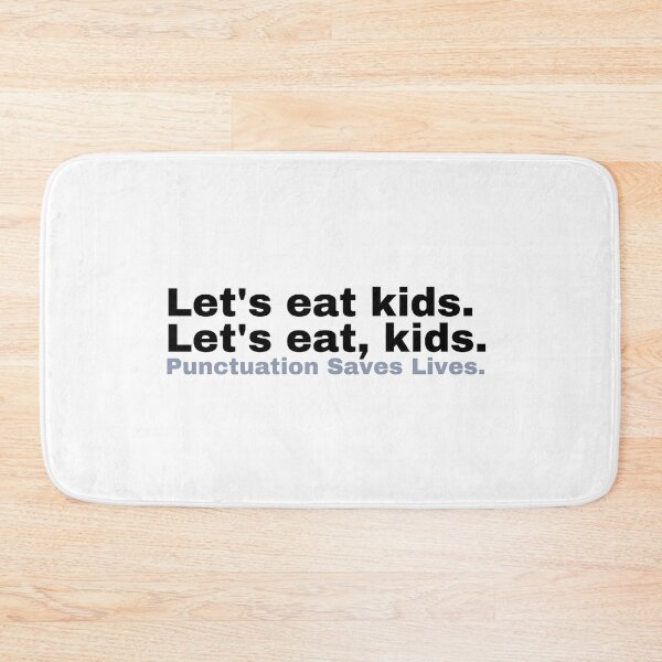 Item preview, Punctuation Saves Lives (Coastwide Style) designed and sold by Nanding.