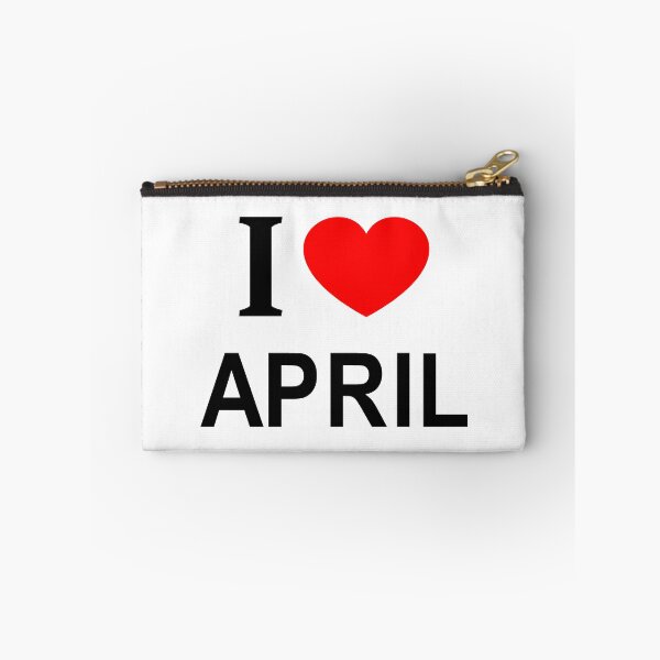 Artikelvorschau, I ❤️ APRIL ICH LIEBE APRIL ICH HERZ APRIL entworfen und verkauft von usernamenaijan.
