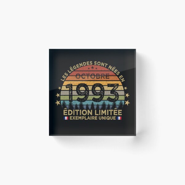 Item preview, Anniversaire 30 Ans Les Legendes Sont Nees en Octobre 1993 designed and sold by cssdru.