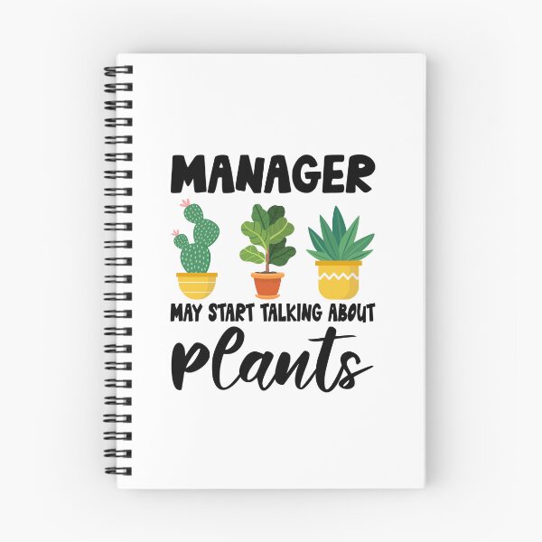 Item preview, manager May Start Talking About Plants, manager Gardening PLants Design Quote designed and sold by Dogs Geeky⭐⭐⭐⭐⭐.