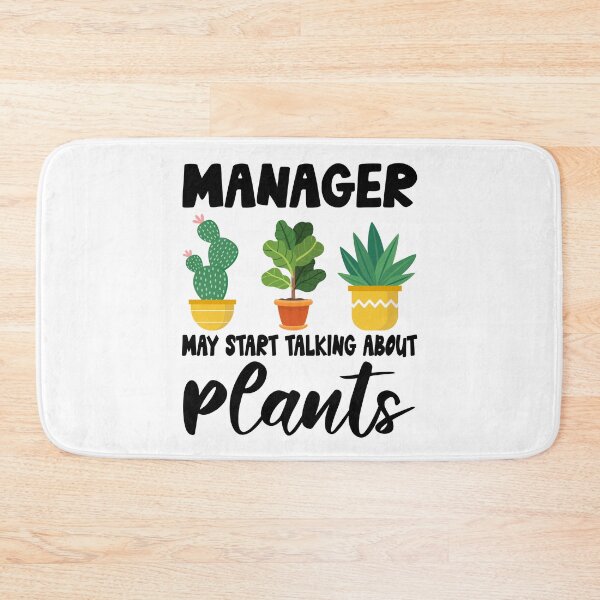 Item preview, manager May Start Talking About Plants, manager Gardening PLants Design Quote designed and sold by Dogs Geeky⭐⭐⭐⭐⭐.