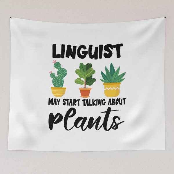 Item preview, linguist May Start Talking About Plants,linguist Dad Husband Gardener Gardening designed and sold by Dogs Geeky⭐⭐⭐⭐⭐.