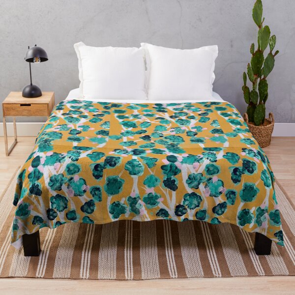 Item preview, Teal Blossoms - Art designed and sold by jolabrese.