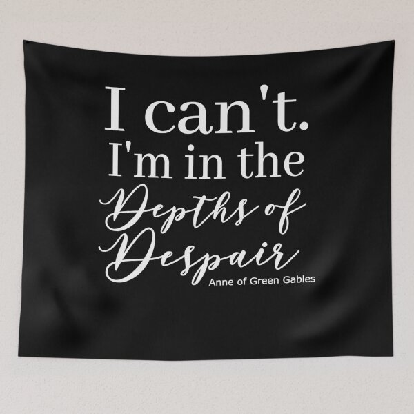 Item preview, Anne With An E Anne Of Green Gables Quote designed and sold by Melanies16.