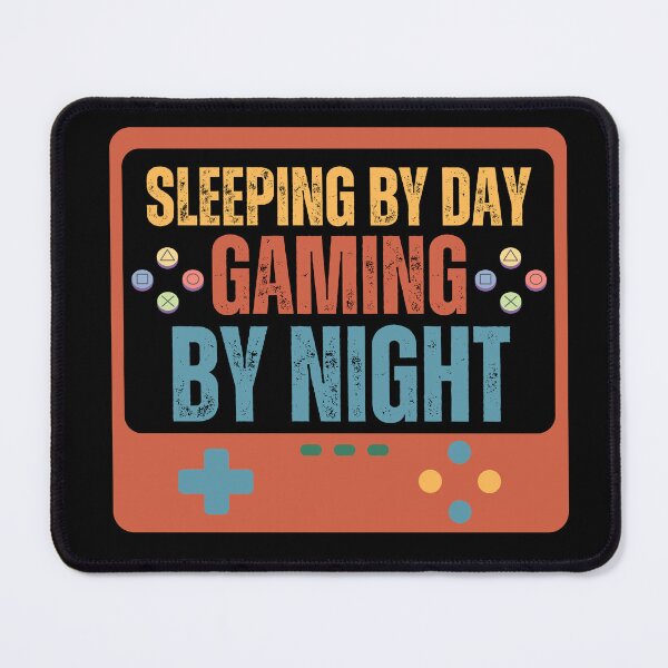 Item preview, sleeping by day gaming by night designed and sold by med-sp-shop5.