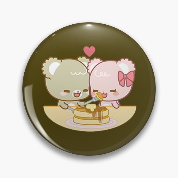 Item preview, Cute Sugar Cubs Eating Honey Cake Together designed and sold by fatherfarm.