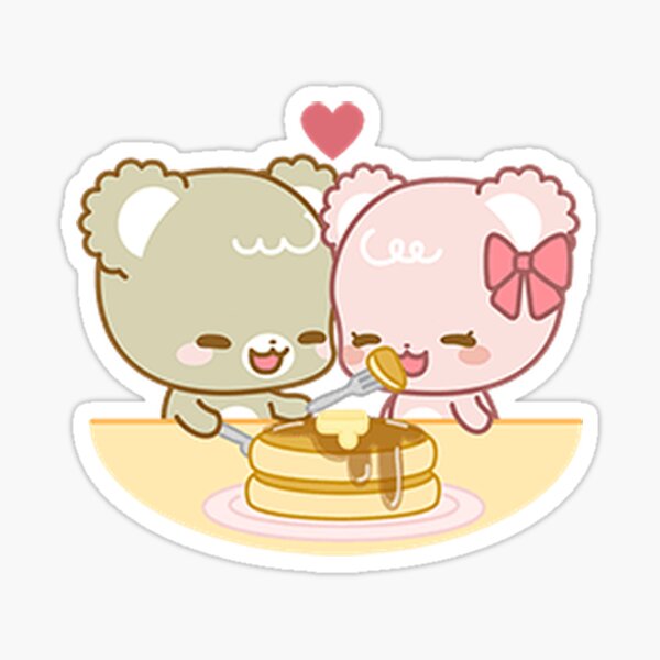 Cute Milk Mocha Bear Dream Lovers Love Hugs Kisses Valentine