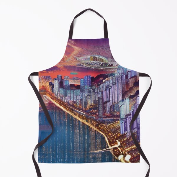Item preview, Busan Skyline Art designed and sold by Places On Earth.
