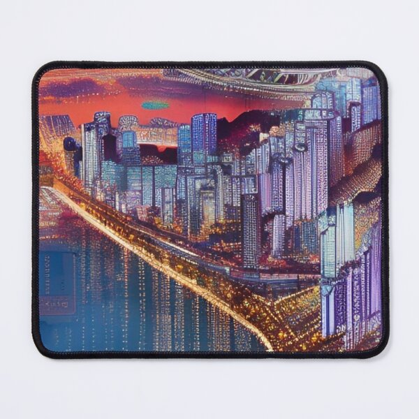 Item preview, Busan Skyline Art designed and sold by Places On Earth.