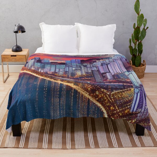 Item preview, Busan Skyline Art designed and sold by Places On Earth.