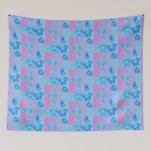 Item preview, Blue and Pink Circle Pattern - Art designed and sold by jolabrese.