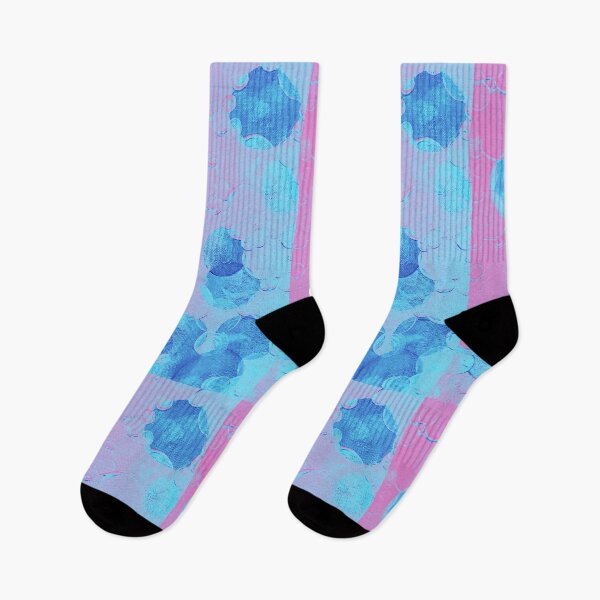 Item preview, Blue and Pink Circle Pattern - Art designed and sold by jolabrese.