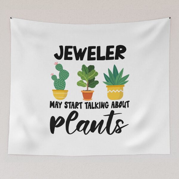 Item preview, jeweler May Start Talking About Plants,jeweler Dad Husband Gardener Gardening designed and sold by Dogs Geeky⭐⭐⭐⭐⭐.