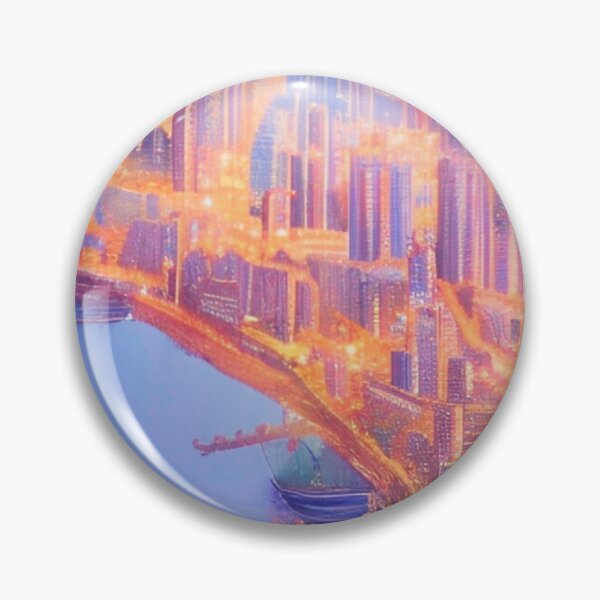 Item preview, Busan Skyline Art designed and sold by Places On Earth.