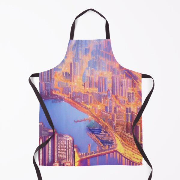 Item preview, Busan Skyline Art designed and sold by Places On Earth.