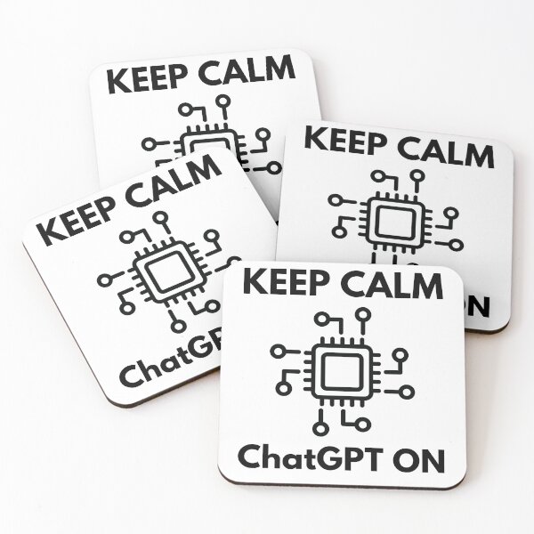 Item preview, Keep Calm ChatGPT On designed and sold by Nepaz-Designs.