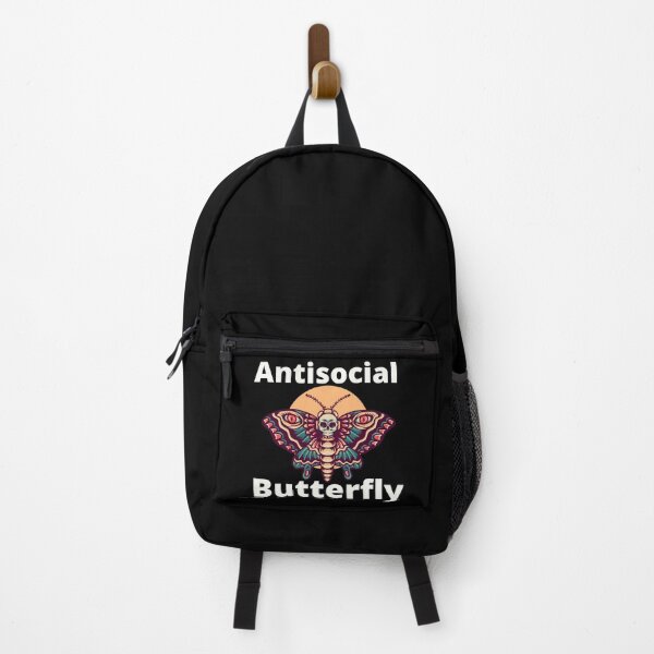 Item preview, Freakishly Antisocial Butterfly. | funny introvert quotes. | relatable introvert problems. designed and sold by Confusion-Human.