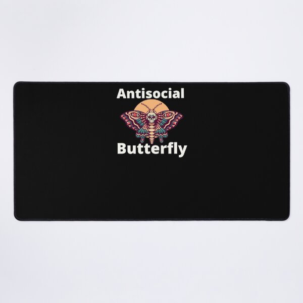 Item preview, Freakishly Antisocial Butterfly. | funny introvert quotes. | relatable introvert problems. designed and sold by Confusion-Human.