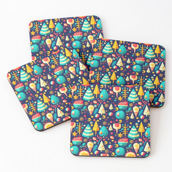 Item preview, Kids wallpaper Christmas pattern #27 designed and sold by FunArt4You.