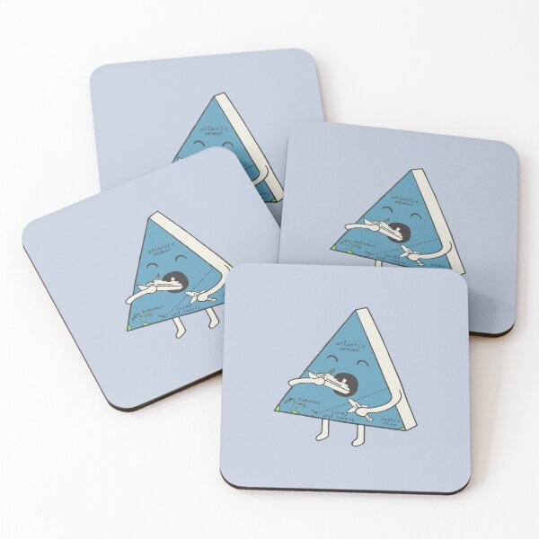 Item preview, Bermuda Triangle designed and sold by doodl-do.