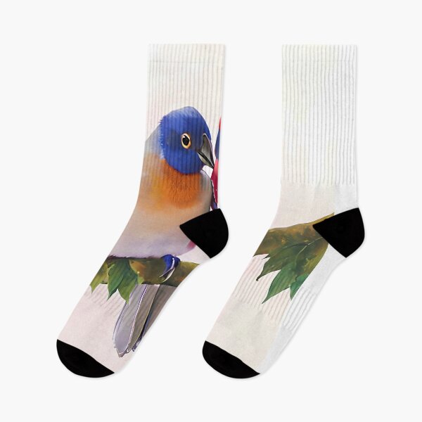Item preview, Colorful Birds In Love Couple, Birds Lovers, Valentines Day Gift designed and sold by TMelonShop.