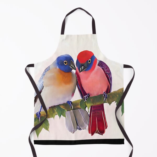 Item preview, Colorful Birds In Love Couple, Birds Lovers, Valentines Day Gift designed and sold by TMelonShop.