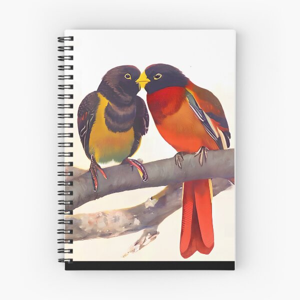 Item preview, Colorful Loving Birds, Cute Birds Love Couple, Valentines Day Gift designed and sold by TMelonShop.