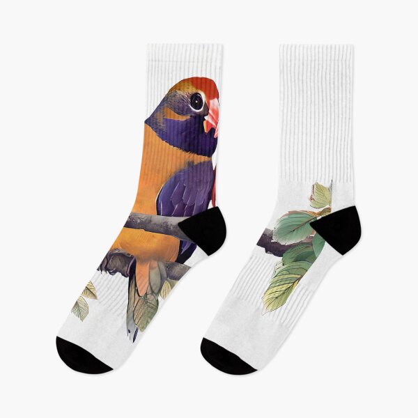 Item preview, Colorful Birds Kissing Eachother, Loving Birds, Valentines Day Gift designed and sold by TMelonShop.