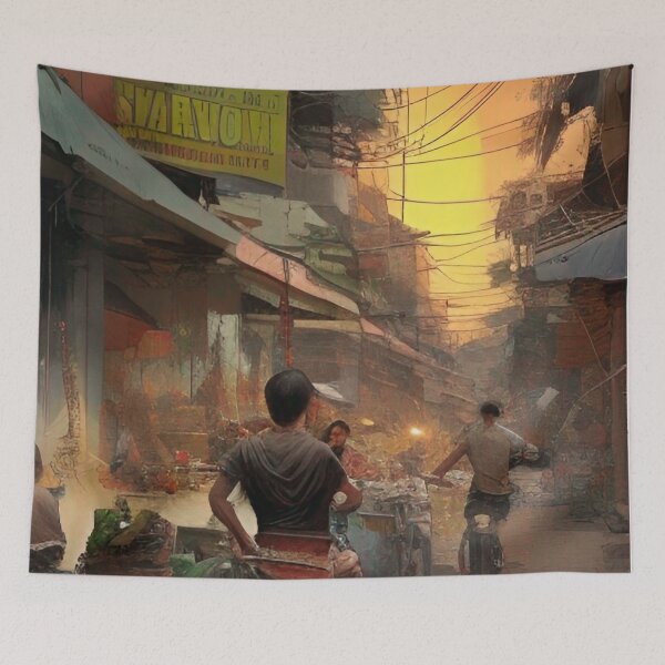 Item preview, Vietnamese Street Art designed and sold by Places On Earth.