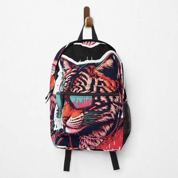 Item preview, Cyberpunk neon Tiger #6 designed and sold by PhiloSophyEye.