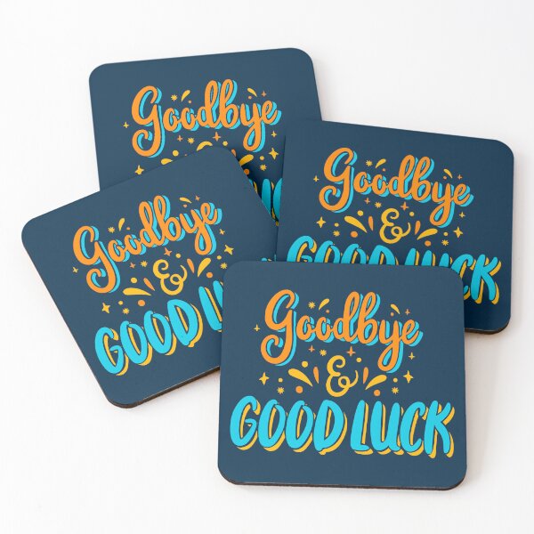 Item preview, Goodbye & Good Luck designed and sold by AdenDesigns.