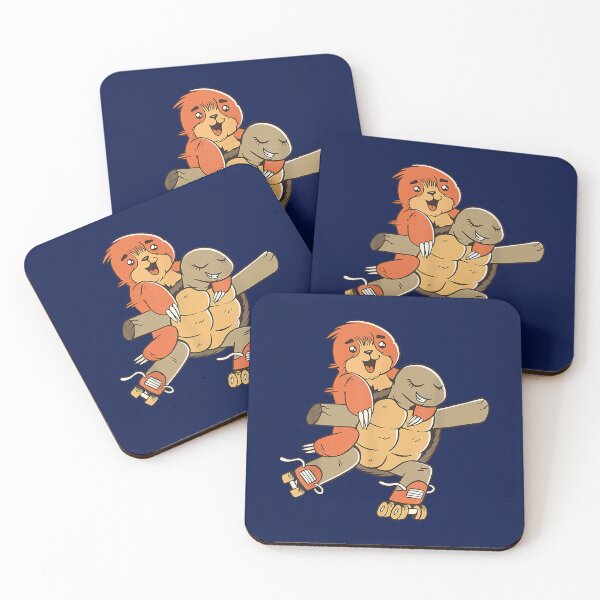 Item preview, Sloth And Turtle Roller Skating Cartoon Sports Animals  designed and sold by fatherfarm.