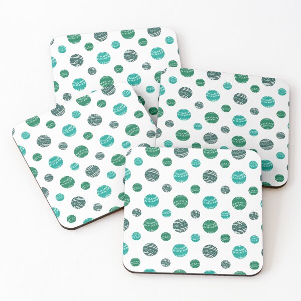 Item preview, Greenish  Festive Decoration Pattern  designed and sold by Latoblooms.