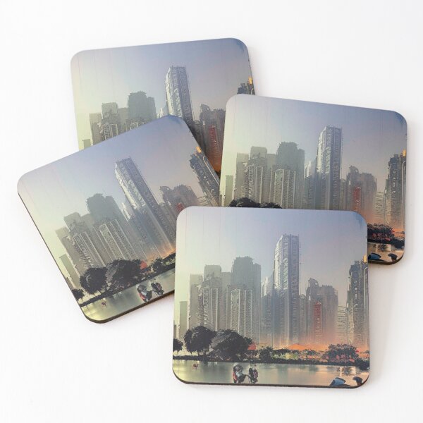 Item preview, Hanoi Skyline designed and sold by Places On Earth.