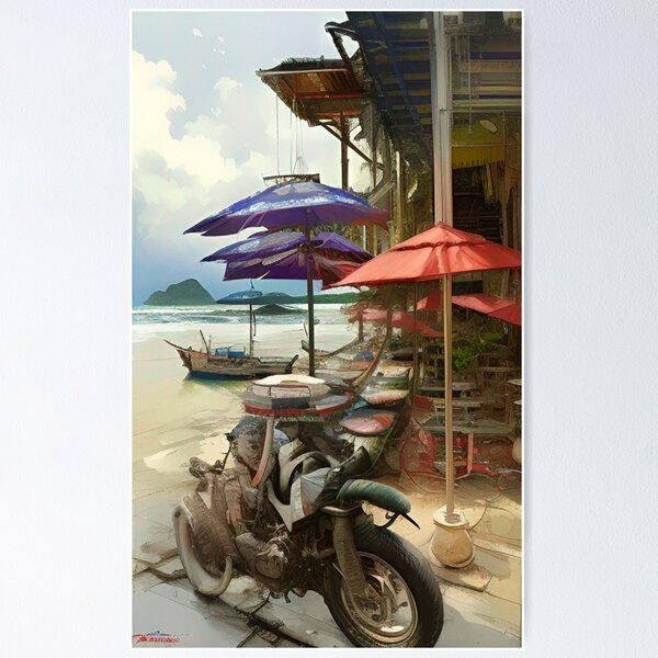 Item preview, Phuket Beach Art designed and sold by placesonearth.