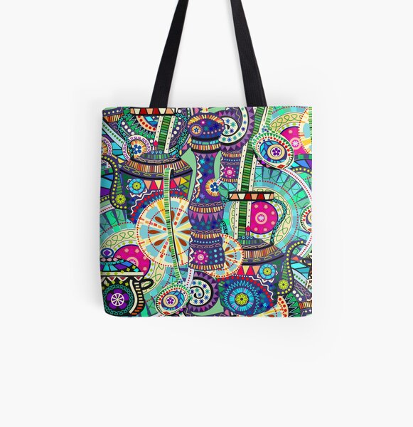 Carnival Food All Over Print Tote Bag